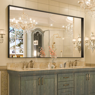 Ebern Designs Stemn Bathroom Vanity Mirror Decorative Wall Mirror ...